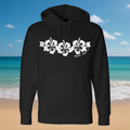 Distressed Hibiscus Hoodie