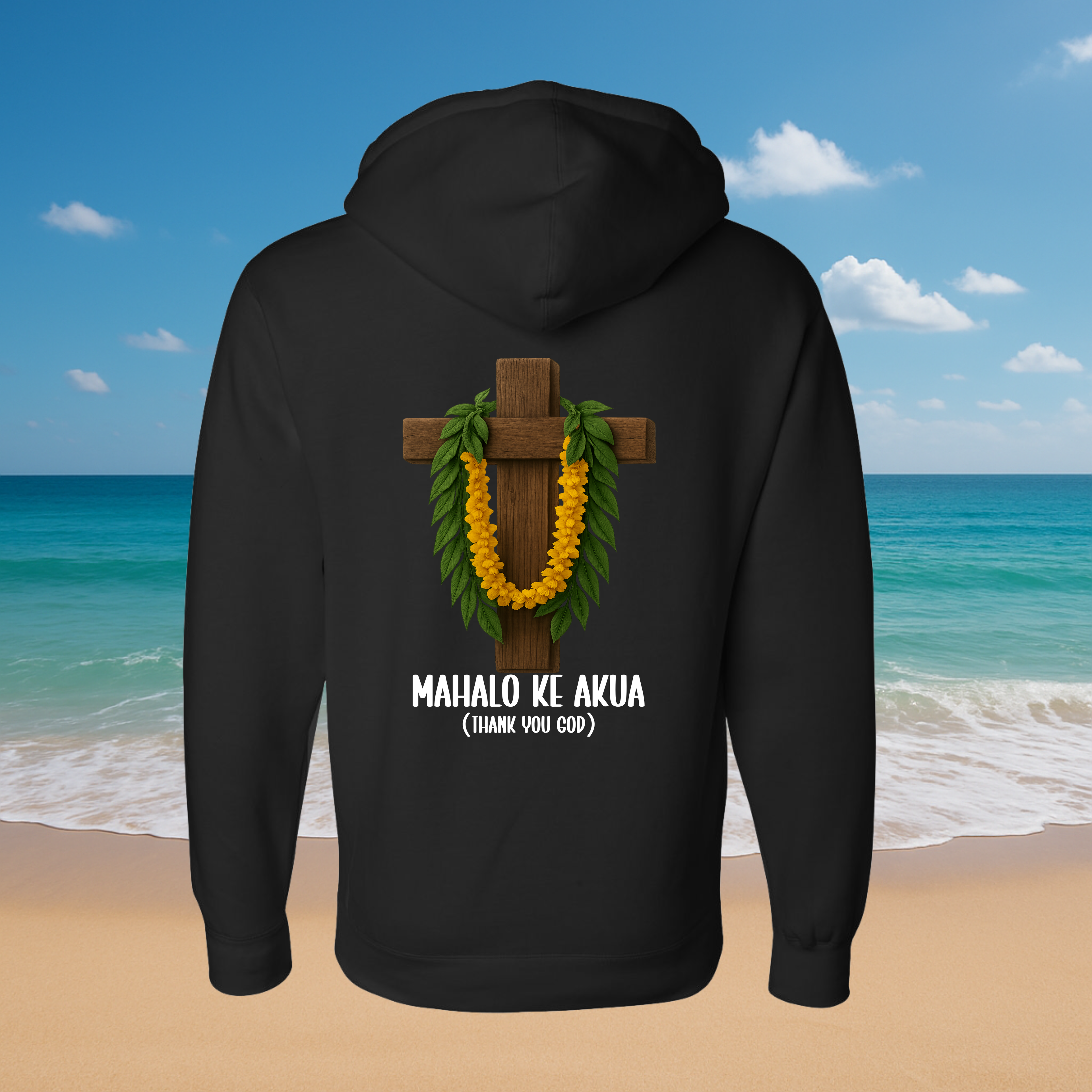 Mahalo Ke Akua Hoodie