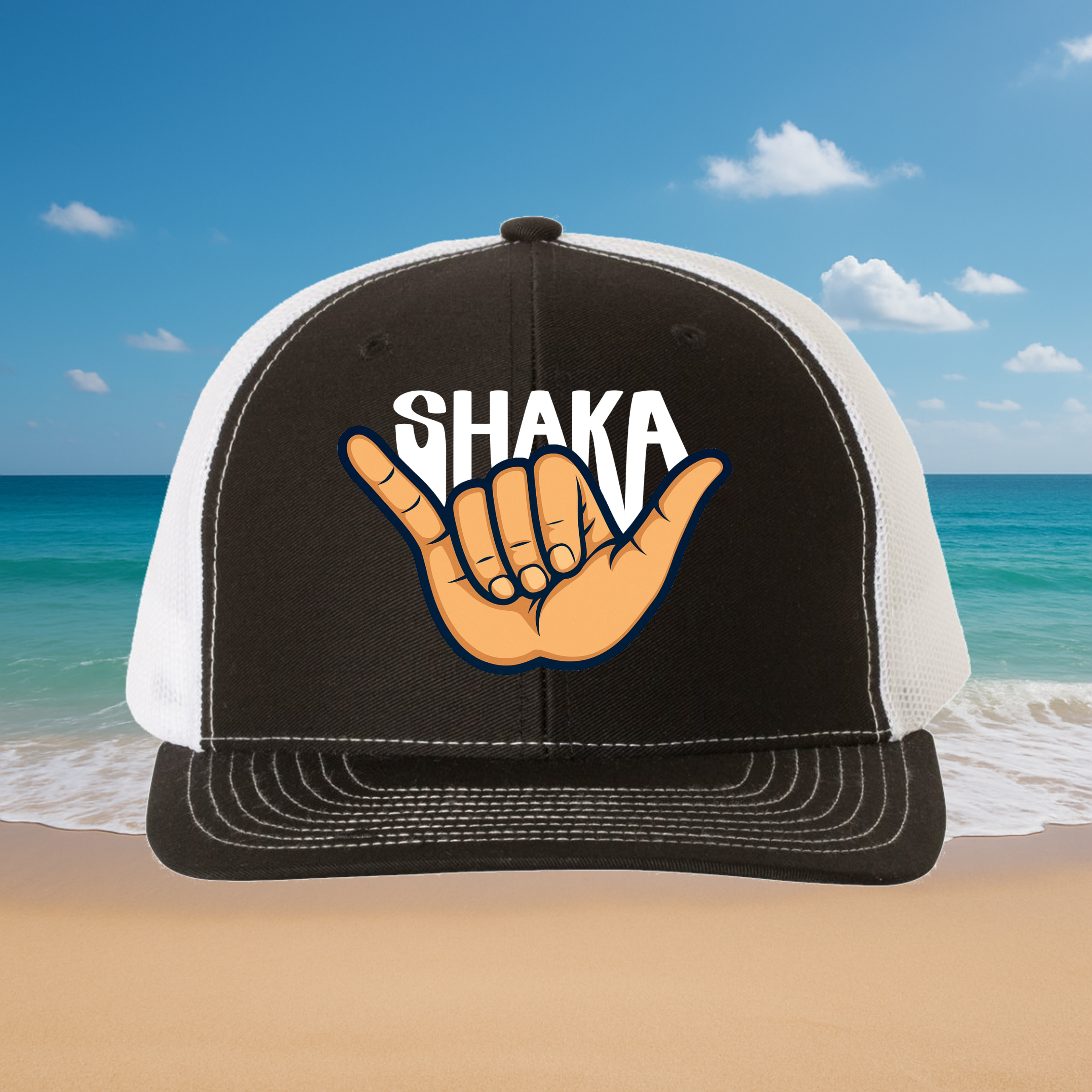 Shaka Embroidered Trucker Hat