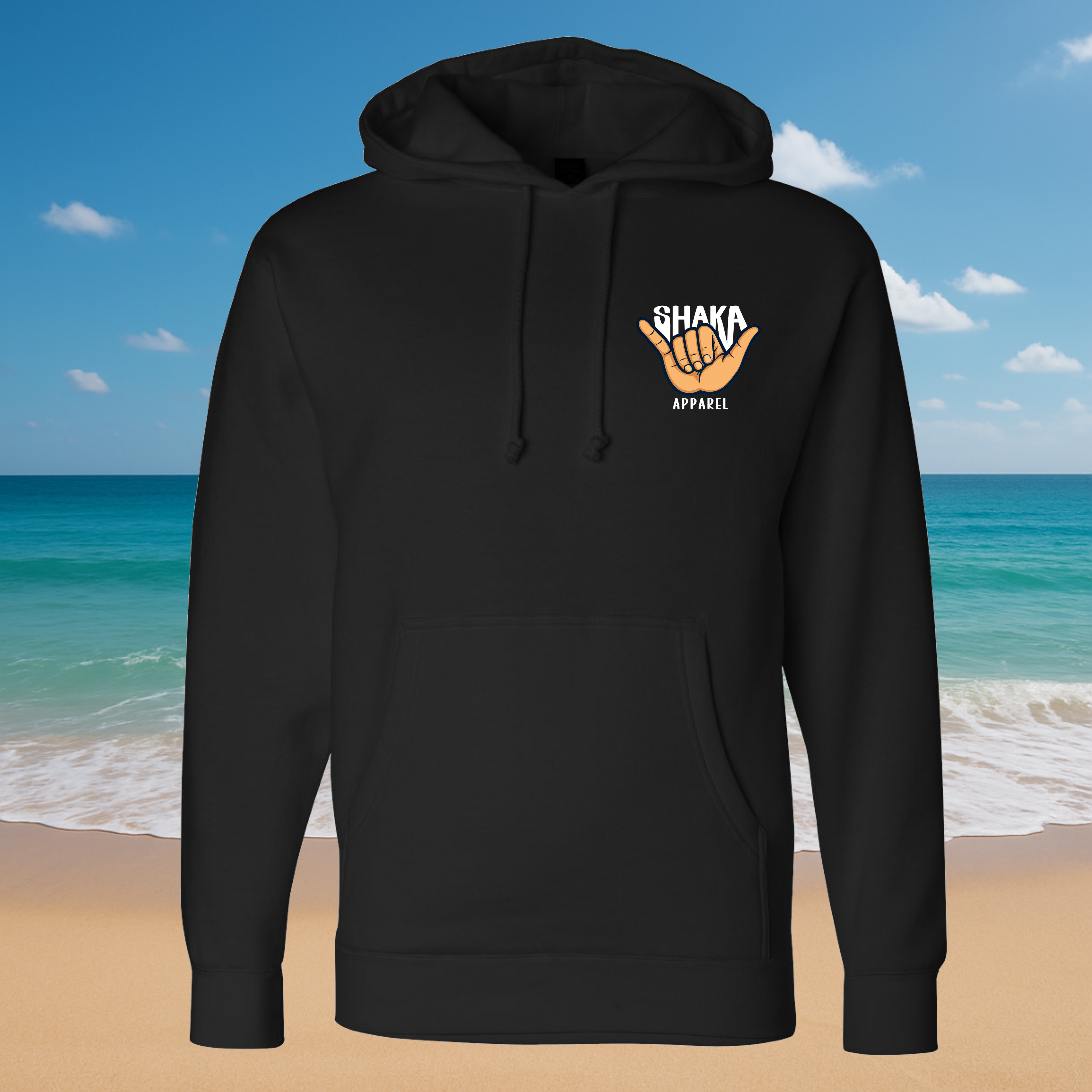 Distressed Honu Hibiscus Hoodie
