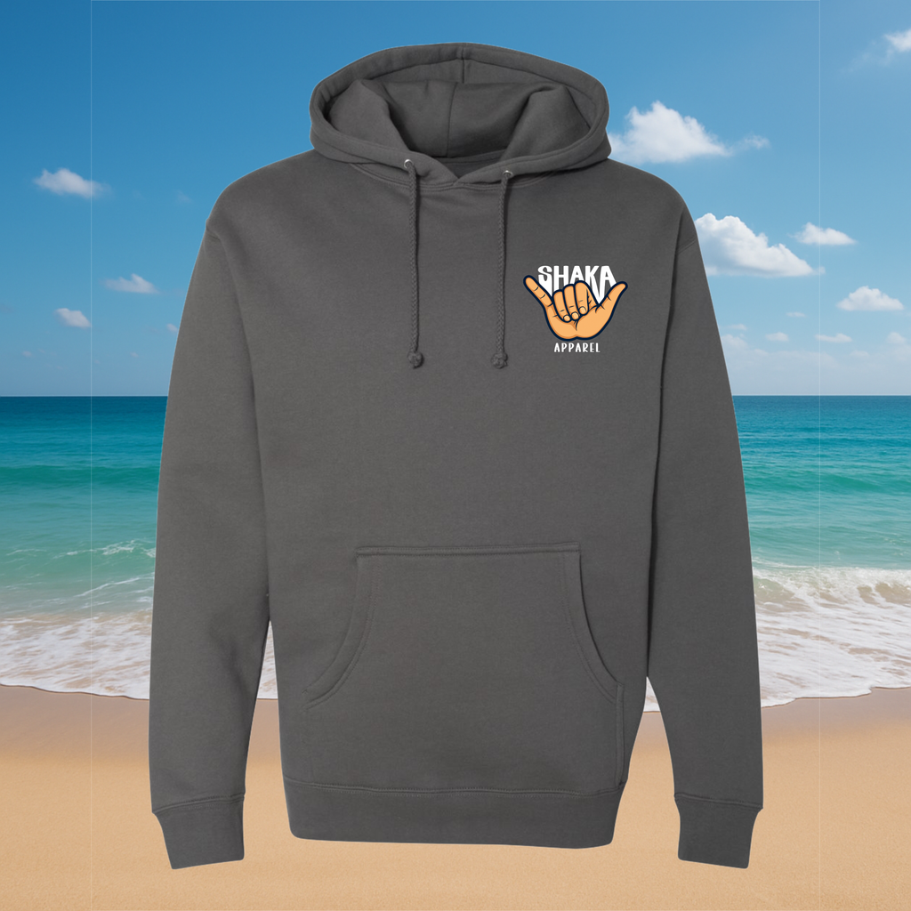 Distressed Honu Hibiscus Hoodie