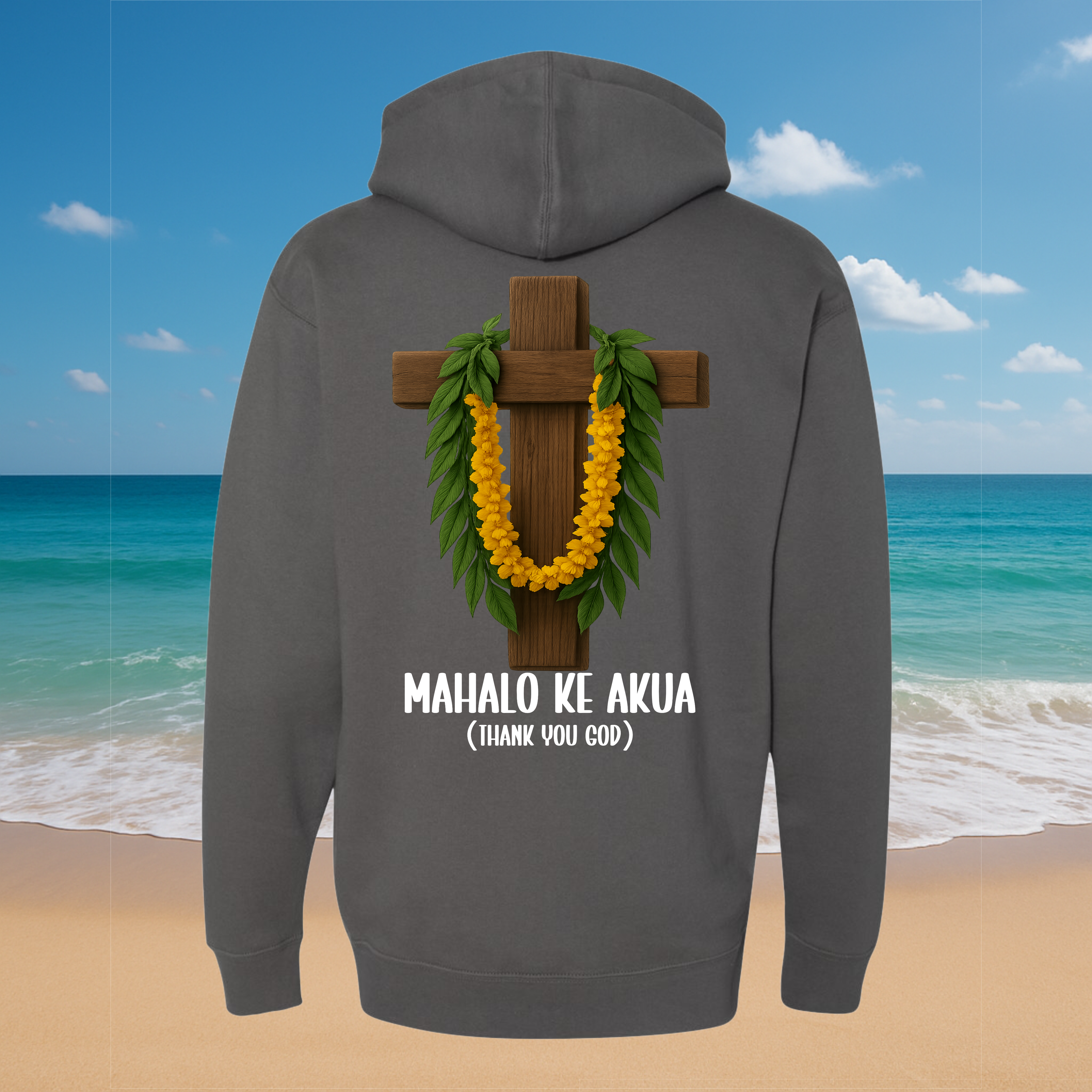 Mahalo Ke Akua Hoodie