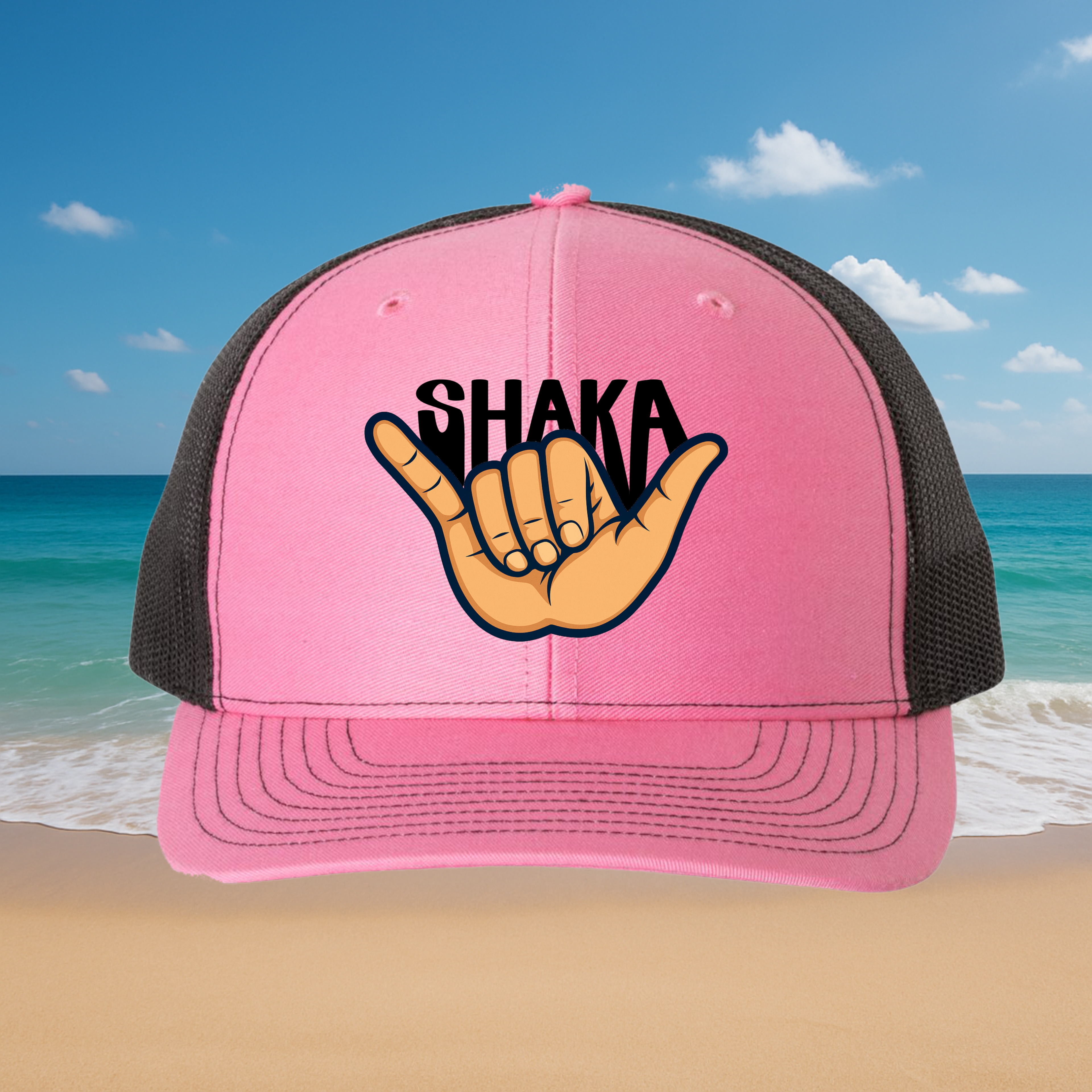 Shaka Embroidered Trucker Hat